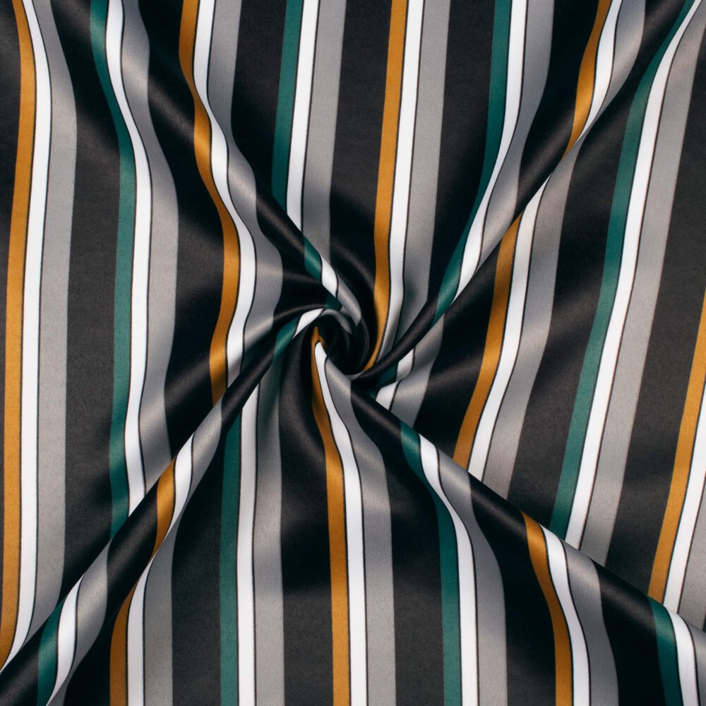 BlackAnd GreyPrinted Exclusive Shirting Fabric - Image 2